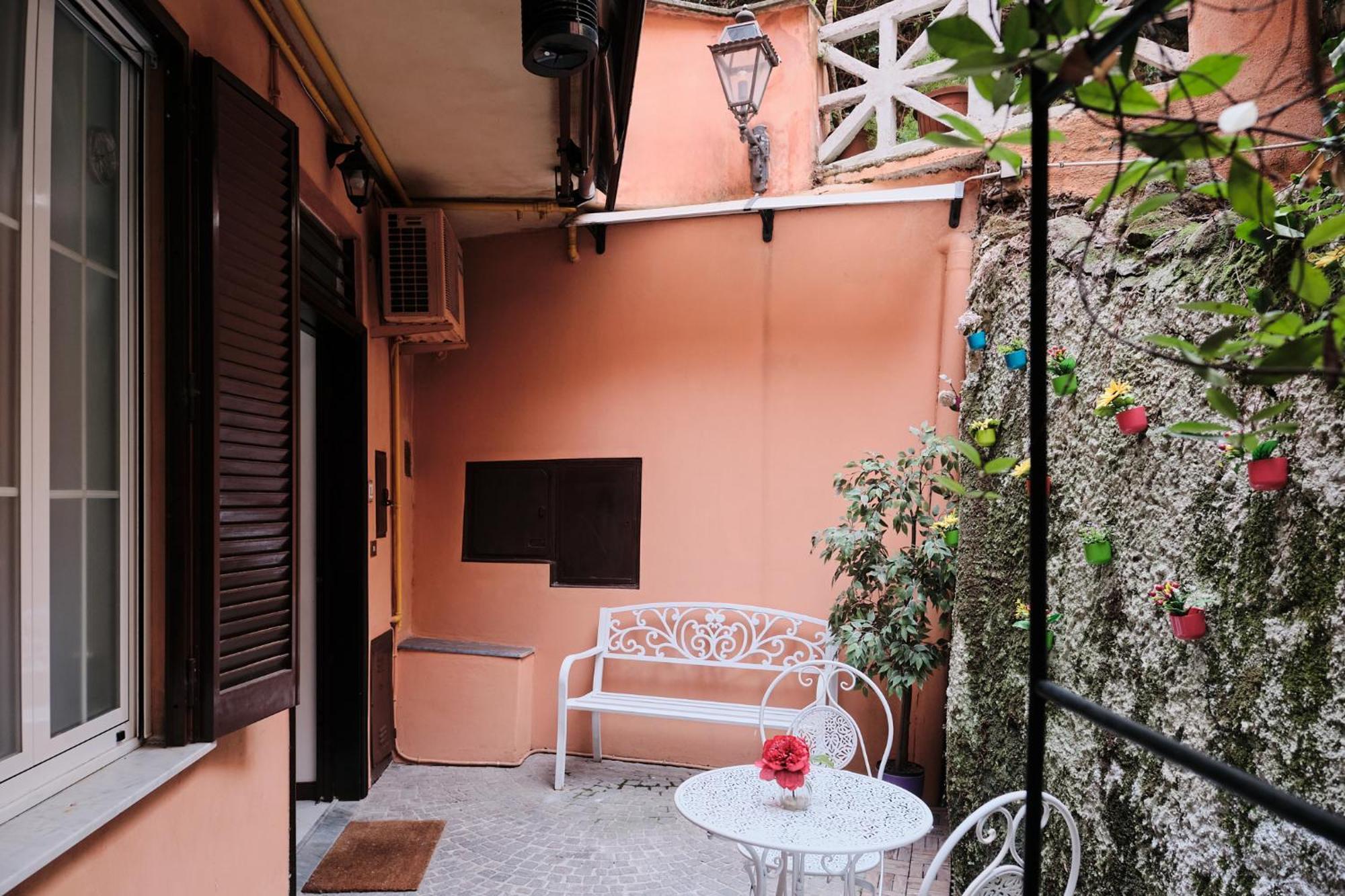 Trastevere- Flat Con Giardino, Ac, Wi-Fi & Netflix روما المظهر الخارجي الصورة