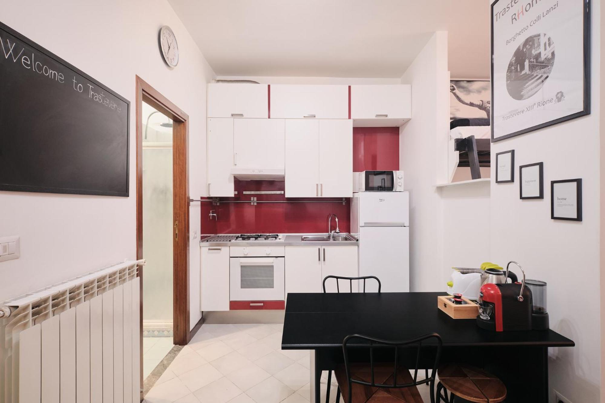 Trastevere- Flat Con Giardino, Ac, Wi-Fi & Netflix روما المظهر الخارجي الصورة