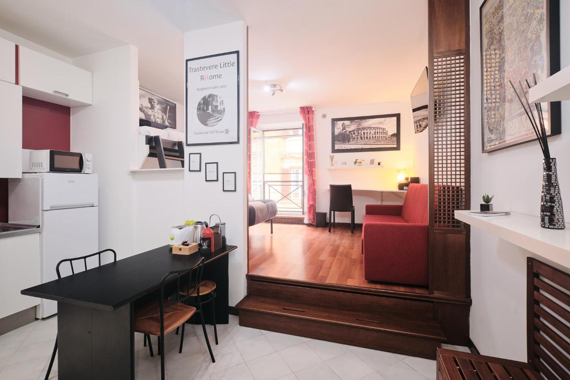 Trastevere- Flat Con Giardino, Ac, Wi-Fi & Netflix روما المظهر الخارجي الصورة